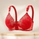 thumbnail image 5 of Sujetador sin aros para mujer, cierre frontal, encaje, push up, transpirable, γ γ~ P5R7, 5 of 7