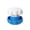 Blue, variant on Ezy Dose Easy Grip Pill Crusher and Grinder, Built-in Storage, Blue