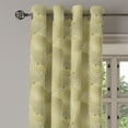 thumbnail image 3 of Ambesonne Grommet Curtain, , 50"x96", Avocado Green and Green Brown, 3 of 5