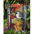 thumbnail image 3 of Carolines Treasures PJC1060GF Fence Sitter Chickadee Flag Garden Size, 3 of 3