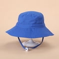 thumbnail image 3 of GYRATEDREAM Toddler Sun Hat Beach Bucket Hat for Girls Boys Toddlers 6M-8T, 3 of 3