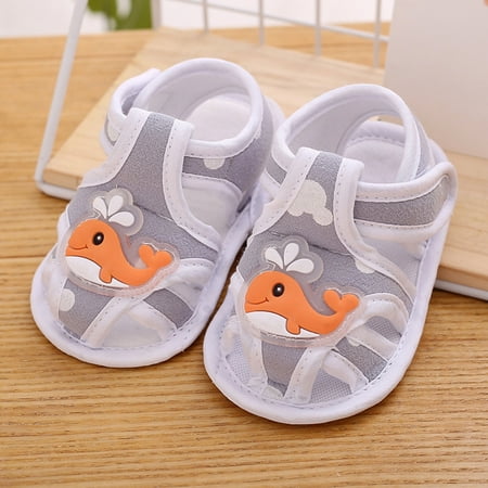 

Toddler Water Sandals Boy Sandals Cute Kid Sandals Girls Sandles Sandals for Kids Cool Girls Sandals Baby Fashion Flat Sandals Grey 12