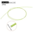 thumbnail image 2 of Uxcell Fiber Optic Rods PMMA 0.5mmx30cm for Sight Filament Fluorescence Green Pack of 3, 2 of 4