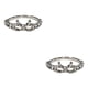 thumbnail image 2 of Guardurnaity Anillo de diamantes de imitación Estilo simple brillante Anillos de lazo románticos Dorado Type3 NO3, 2 of 6