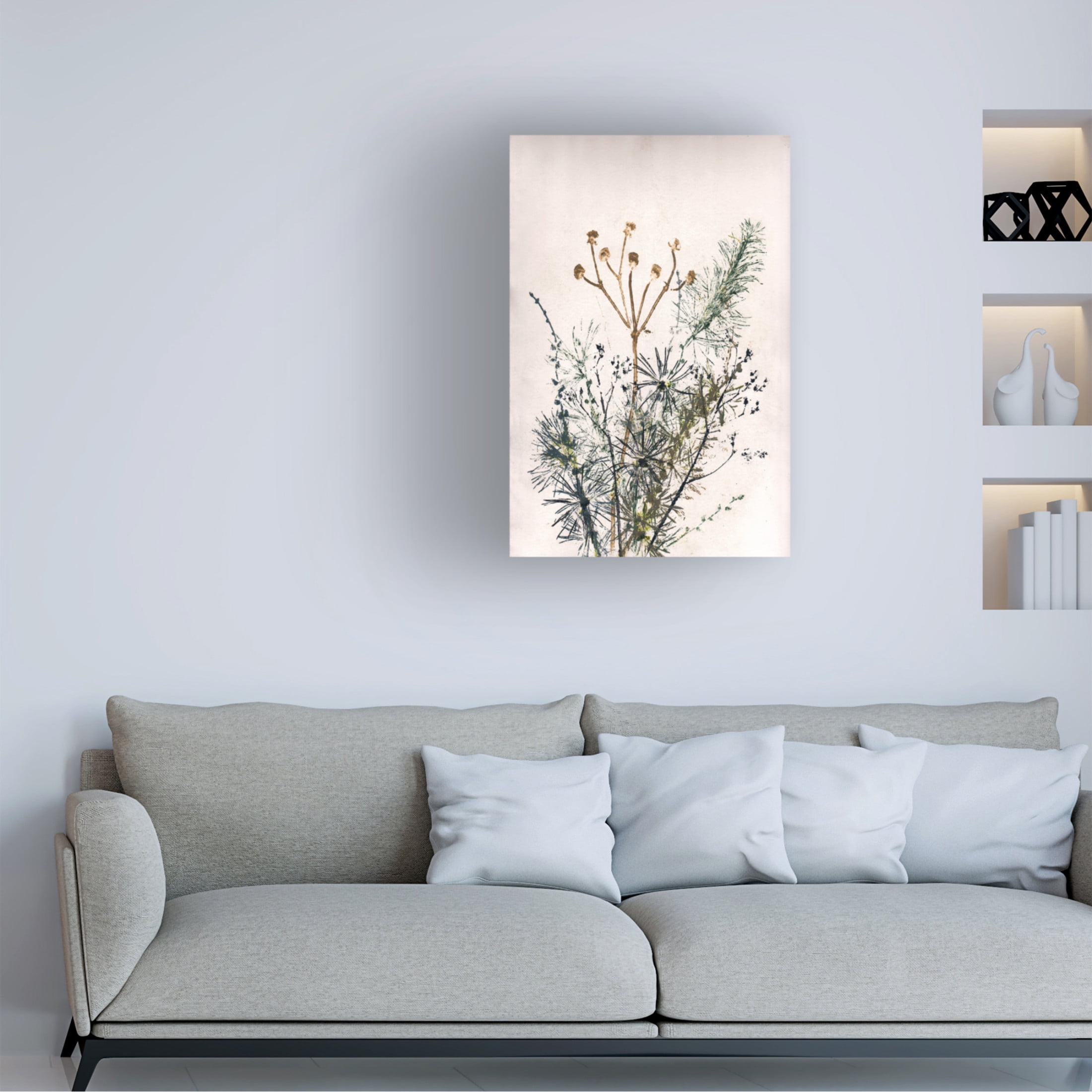 Canvas Wall Art - Pernille Folcarelli 'Bouquet 5' Wall Art for Living Room, Bedroom, or Office Décor by Trademark Fine Art - 16 x 24 Inches