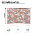 thumbnail image 2 of Sigee Hawaiian Style for Multipurpose Zipper Pouch Paper Reusable Cosmetic bag for Purse Water Resistant Gift, 2 of 8