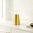 thumbnail image 5 of SAFAVIEH Vassar 13 in. Modern Brass Iron Table Lamp with Clear Shade, 5 of 6