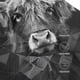 thumbnail image 3 of Fotbe Geometric Bull Design Gorro Clásico de Béisbol, Gorra Ajustable con Broche Snapback, Gorro de Exterior de Algodón Suave, 3 of 6