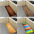 thumbnail image 2 of Alfombrillas de madera coloridas para el suelo de la cocina y el hogar, decoración para el frente de la puerta, 2 of 5