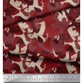 thumbnail image 3 of Soimoi polyester Crepe Fabric Animals & Texture Printed Craft Fabric by the Yard 52 Inch Wide, 3 of 3