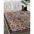 thumbnail image 2 of Ahgly Company Indoor Rectangle Mid-Century Modern Dark Gray Oriental Area Rugs, 2' x 4', 2 of 6