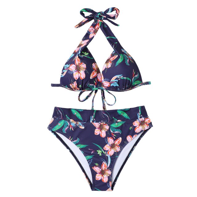 Conjunto de ropa de playa con estampado de leopardo sexy para mujer Fridja nalpqowj59547