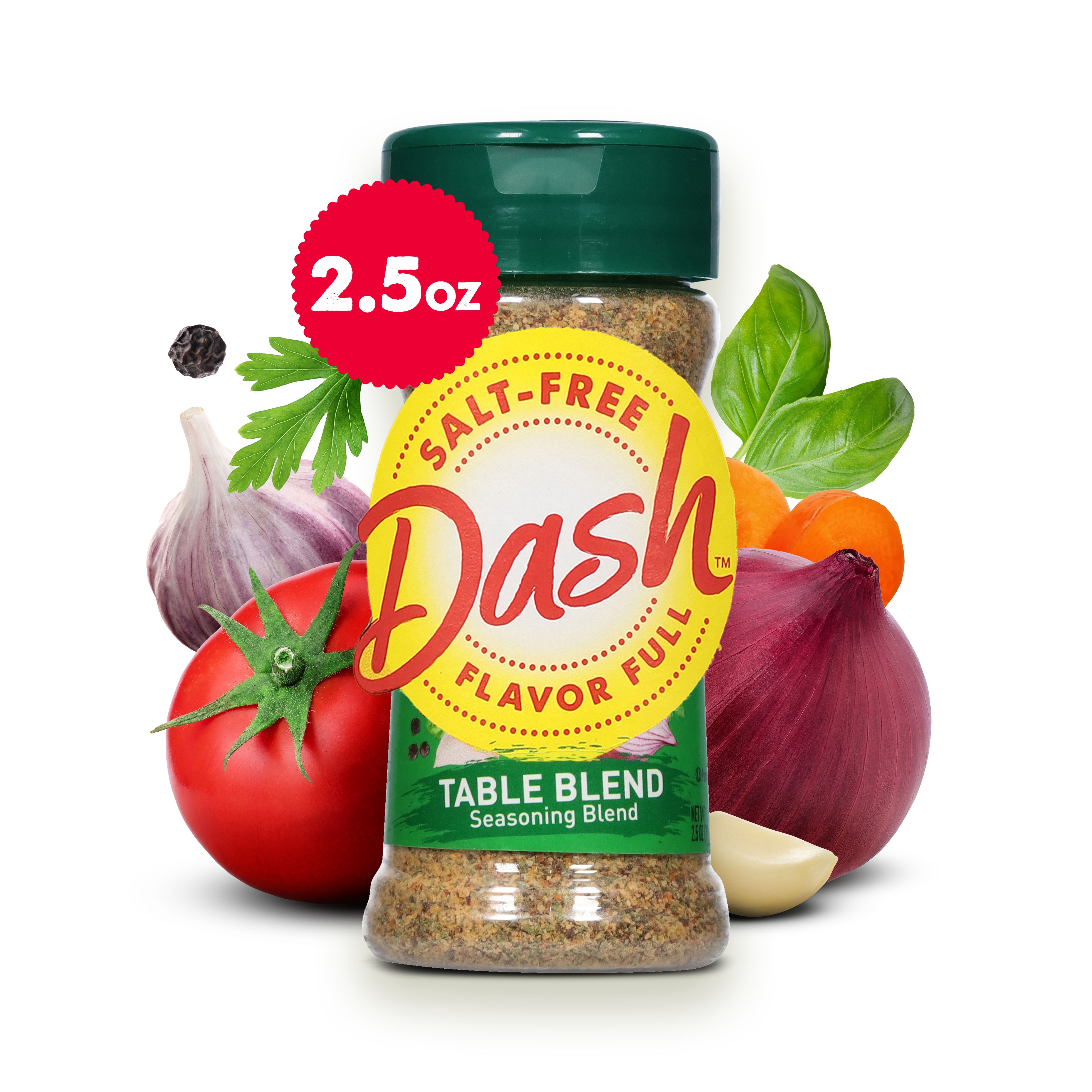 (6 pack) Dash Table Blend Seasoning Blend, Salt Free, Kosher, 2.5 oz