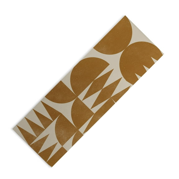 Society6 Alisa Galitsyna Woodblock Pattern (6mm) 24" x 70" Yoga Mat