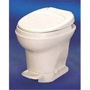 Thetford 31672 Aqua Magic V Pedal Flush RV Travel Toilettes à profil haut Parchemin