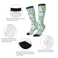 thumbnail image 6 of Balery Cute Floral Frog Fun Novelty Socks Men'S Women'S Crew Socks Funny Crazy Novelty Socks Quirky And Cool Socks, 6 of 9