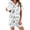 Grey, variant on LIZUOJUN Satin Pajamas for Women Set Short Sleeve Shorts Sleepwear 2 Piece Lounge Set Breathable Pjs Loungewear Sleepwear - L