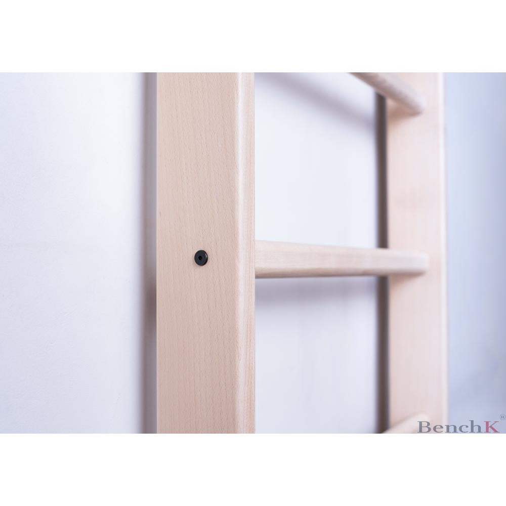 BenchK 100 solid beech wood wall bars with 8 rungs