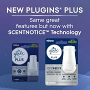 Glade PlugIns Scented Oil PLUS, Air Freshener Oil Warmer, with ScentNotice Technology