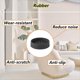 thumbnail image 2 of 4 Uds. Tazas Redondas de Goma para Ruedas de Muebles, Almohadillas Antideslizantes para Muebles, Protectores de Suelo para de Cama, Color Negro, 2 of 5