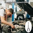 thumbnail image 3 of Alicates de desconexión eléctrica, alicates para abrazaderas de manguera de radiador, alicates de desconexión eléctrica para automóviles, herramienta para quitar abrazaderas de manguera, alicates, 3 of 7