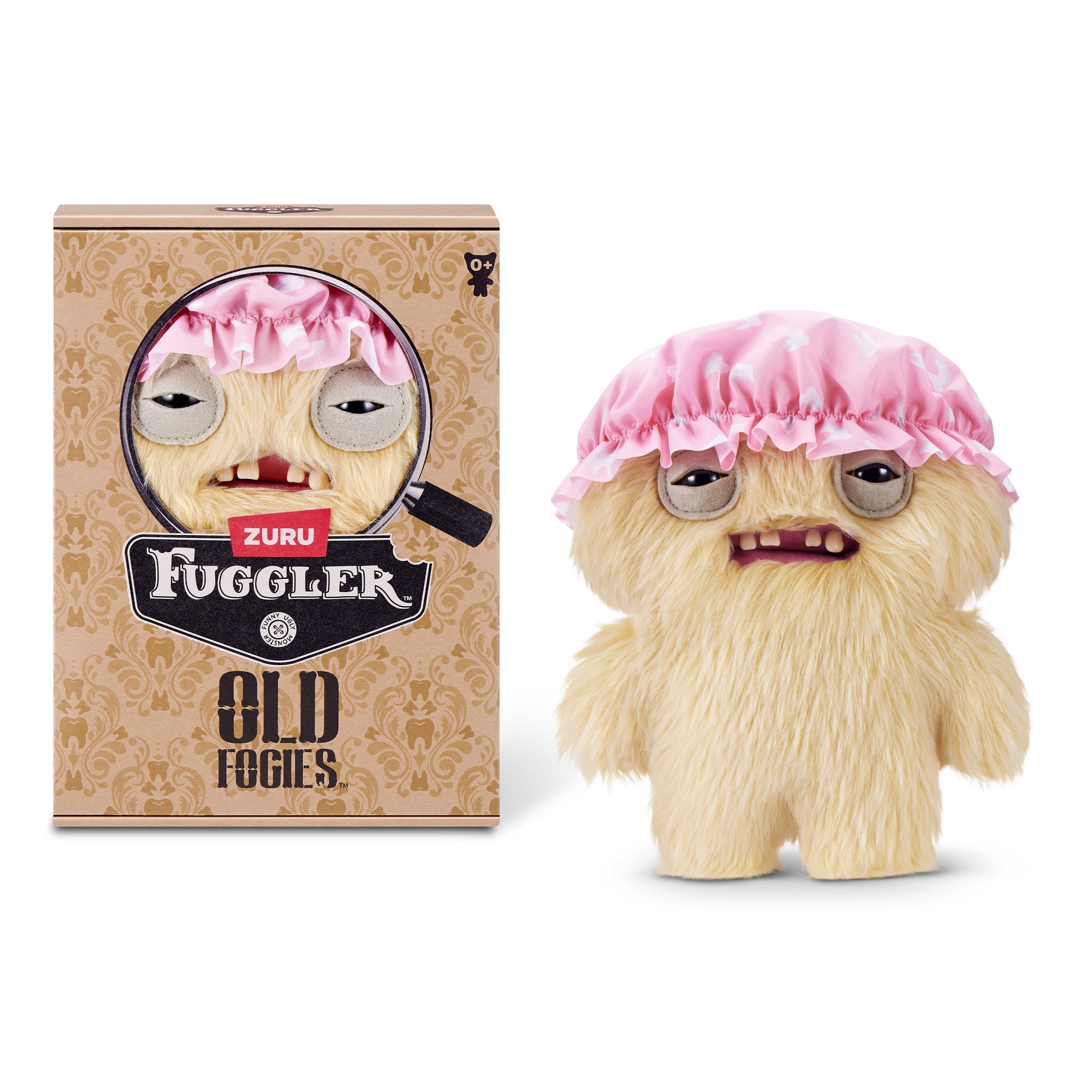 Fuggler Festive Fuggs 9 inch (Snowman) Soft Plush, Ugly Monster