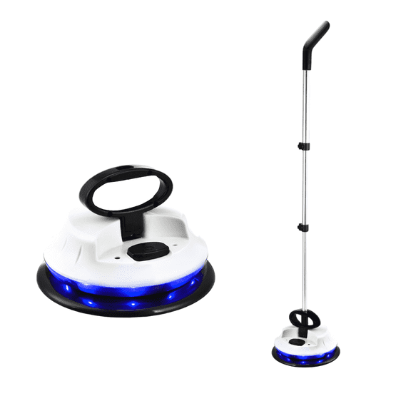 Nifftee 3-in-1 Mop, Duster, and Polisher - Cordless Electric Spinner - Stick and Handheld, LED Lights, Cleans Floor, Countertops, Windows, Mirrors
