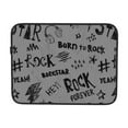 thumbnail image 7 of Rock Star 17 inch Portable Laptop Sleeve Compatible with MacBook Air Notebook Computer Case for Men Women College School Students, 7 of 7
