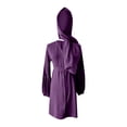 thumbnail image 5 of KAUOD Muslim Dress for Girls Islamic Prayer Abaya Maxi Dresses Set Long Sleeve Cardigan Kaftan Robe with Hijab Indian Clothes, 5 of 5