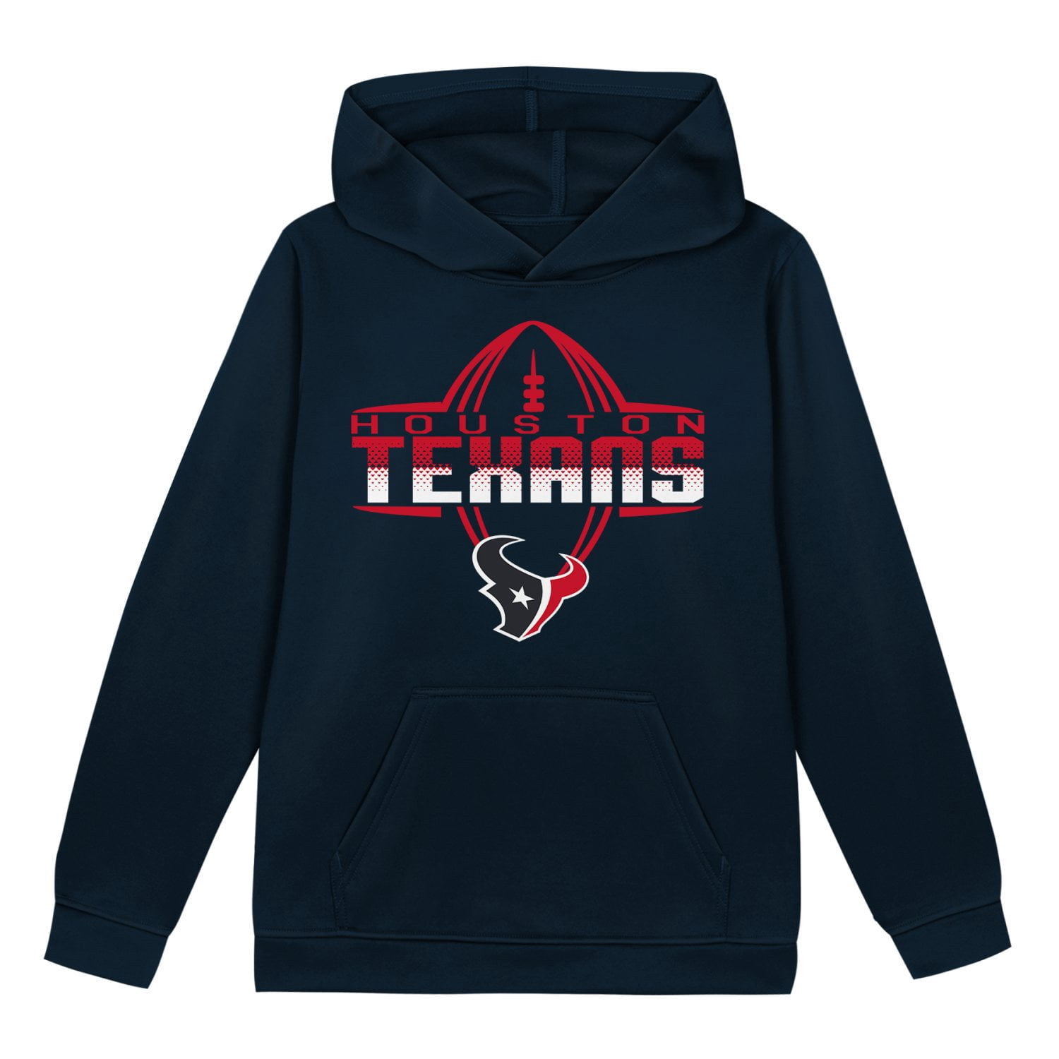 HOUSTON TEXANS NFL Boys Hoodie Fleece Game Day Fan Apparel