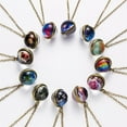thumbnail image 1 of Xihbxyly Collar Que Brilla En La Oscuridad, Impresionante Colgante de Cúpula de Cristal Galáctico, Diseño Único de Doble Cara, Atractiva Cadena de Aleación, Regalo para Cualquier Ocasión, Accesorio d, 1 of 3