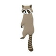 thumbnail image 2 of GUOOL Wall Mount Keys Hook Refrigerator Sticker Fridge Decorative Decor Hook Cafe Bar Coffee raccoon, 2 of 9