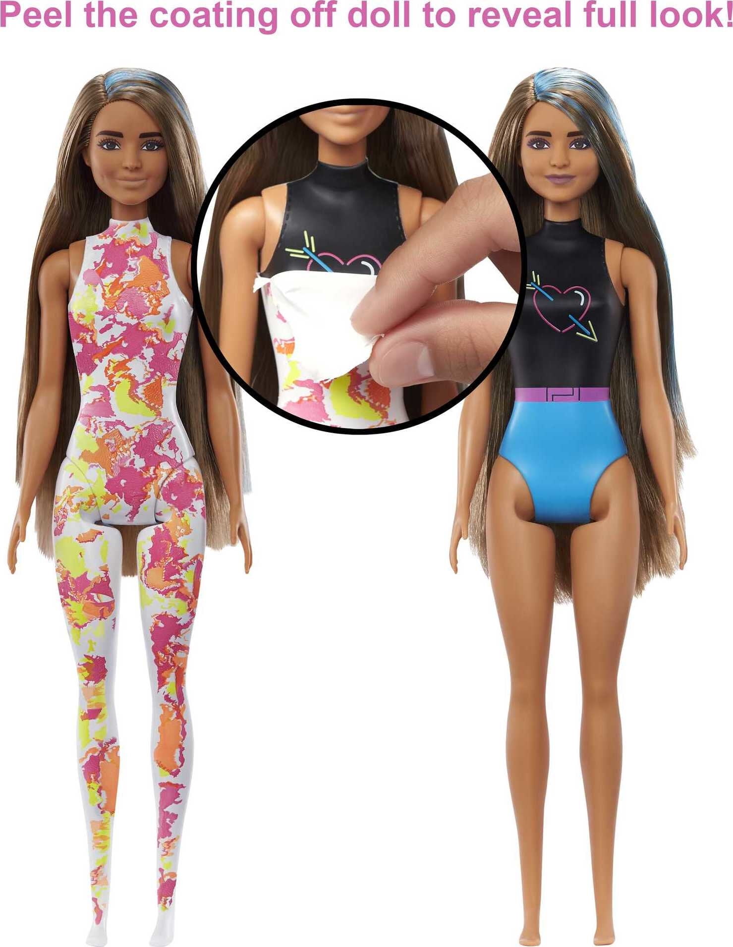 Color Reveal Doll Neon Tie-Dye Series - Assorted by Barbie at