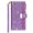 Purple, variant on Fashion retro style Shiny Flip Wallet Phone Case For Samsung S25 Edge S24 Ultra S23 FE S22 S21 S25ultra s24plus A36 A26 A56 A16 A06 A55 A15 A35 A05 A25 Card Slots Protective Leather Cover