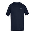 thumbnail image 1 of Under Armour Tech 2.0 - Playera de Manga Corta para Hombre, Azul (Academy Blue) (408)/Grafito, 4X-Large Tall, 1 of 2