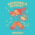 thumbnail image 2 of Girls Minecraft Overworld Retreat T Shirt, 2 of 4