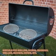 thumbnail image 4 of Rejilla de Parrilla de Barbacoa Redonda Uxcell de 12" de Acero Inoxidable, 4 of 6