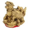 thumbnail image 2 of Figura de tortuga, decoración de Feng Shui, estatua de tortuga y dragón, regalos de Feng Shui, diseño aerodinámico, 2 of 14