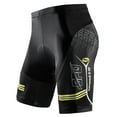 thumbnail image 1 of Sponeed Men’s Biking Shorts 4D Padded Cycling Outstanding Printing Riding Half Pants Quick Dry Cycle Wear Yellow XXL, 1 of 5