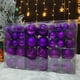 thumbnail image 4 of 100 piezas de caja de regalo de bolas de Navidad colgantes irrompibles, adornos navideños para decoración de fiestas navideñas, festivales de Año Nuevo, 4 of 5