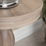 Powell Stanton Pedestal Accent Side Table, Natural