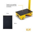 thumbnail image 3 of Patin de Carga Tortuga Con Jaladera Rotativo 6 Toneladas con 4 Ruedas CRD-6 Kingsman, 3 of 6