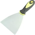 thumbnail image 1 of Cuchillo para pintar Rawiri de 100 mm - Espátula para masilla/yeso - Espátula para mampostería - Rascador para papel pintado - Herramienta para yesero/yesero - Mango de plástico bimaterial, 1 of 2