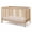 Natural, variant on HARPPA Convertible Baby Crib, GREENGUARD Gold Certified, Solid Wood Baby Bed with 3 Mattress Heights, Natural