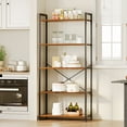 thumbnail image 6 of Casacomoda 5-Tier Bookshelf, Freestanding Book Shelf, Home Office Bookcase, Storage Shelving Unit for Bedroom, Living Room, Vintage, 6 of 6
