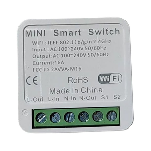 Mini Smart Wifi Switch Bearachild Controlador de Módulo de interruptor 16A
