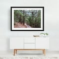 thumbnail image 2 of Hiking the Thousand Steps Trail on a Winter Day - Mapleton Pennsylvania Photography Forest Woodland Nature Scenic Wilderness Landscape Black Framed Wall Art Print 12 x 18 inches, 2 of 4