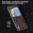 thumbnail image 3 of For Samsung Galaxy Z Flip5 Abeel Genuine Leather Mahjong Texture Series Phone Case, 3 of 4