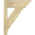 thumbnail image 3 of Ekena Millwork 6"W x 16"D x 20"H Traditional Rough Sawn Traditional Outlooker, Douglas Fir, 3 of 4