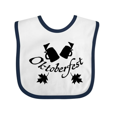 

Inktastic Oktoberfest in Black Text Gift Baby Boy or Baby Girl Bib